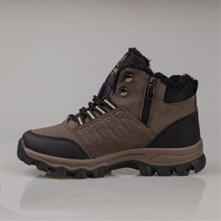 Trend Adımlar Kahverengi Trekking Unisex Spor Bot