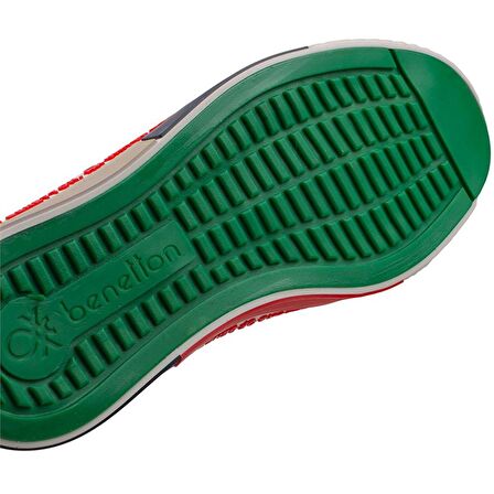 Benetton Beyaz Unisex Uzun Suni Deri Mevsimlik Spor