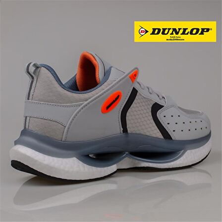 Dunlop Gri Exclusive Erkek Köpük Taban Sneaker