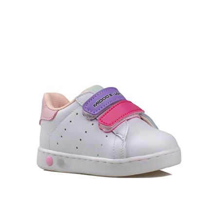 Trend Adımlar Lila Işıklı İlk Adım Bebe Sneaker