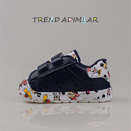 Trend Adımlar Lacivert Hero İlk Adım Bebe Sneaker