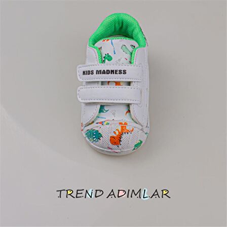 Trend Adımlar Yeşil Hero İlk Adım Bebe Sneaker