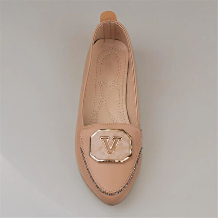 Trend Adımlar Kahverengi Vandora Hafif Kadın Babet