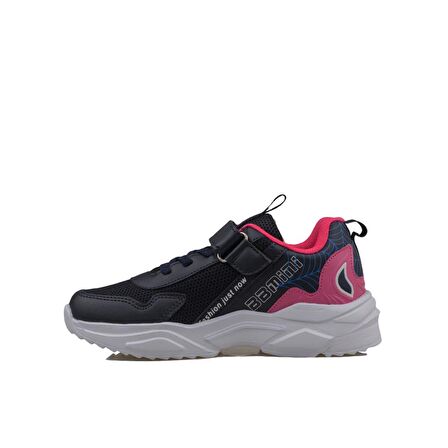 Trend Adımlar Pembe Kalın Hafif Comfortable Unisex Çocuk Sneaker