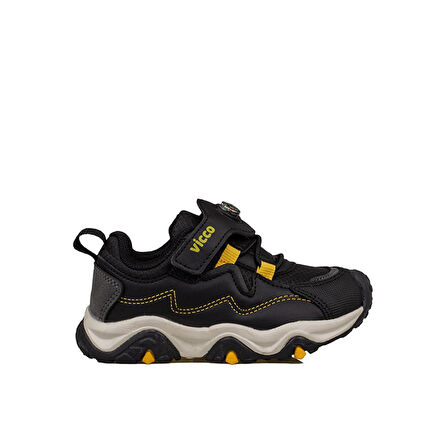 Vicco Siyah Shiro Bebe Kaymaz Taban Sneaker