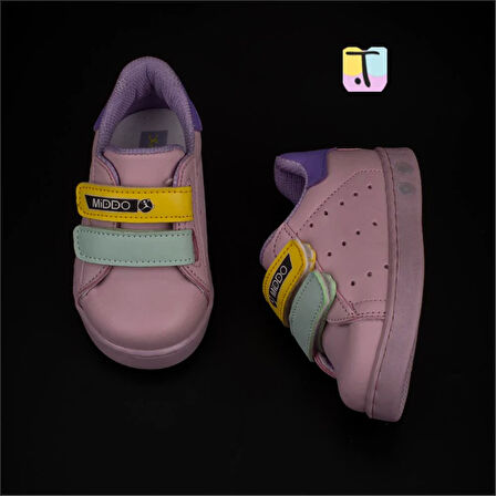 Trend Adımlar Pembe Yoyo İlk Adım Bebe Işıklı Sneaker