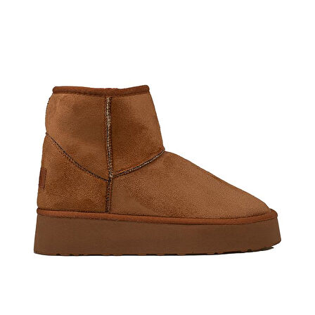 Pierre Cardin Taba Orta Boy Kadın Süet Bot PC-52710
