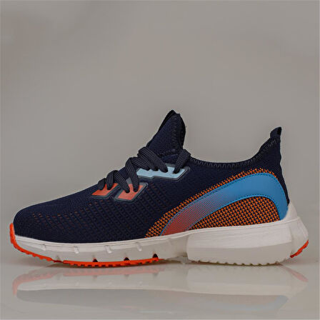 Trend Adımlar Lacivert Havan Taban Esnek Erkek Sneaker