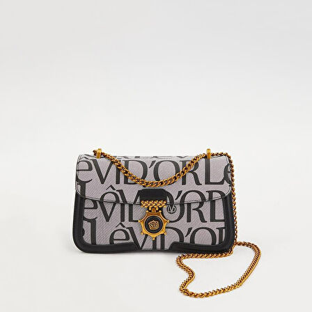 Levidor Siyah Zincir Askılı Premium Kadın Çapraz Çanta