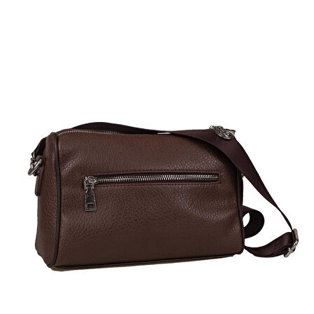 Jacquline Kahverengi Bendis Deri Kadın Çapraz Çanta