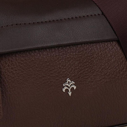 Jacquline Kahverengi Bendis Deri Kadın Çapraz Çanta