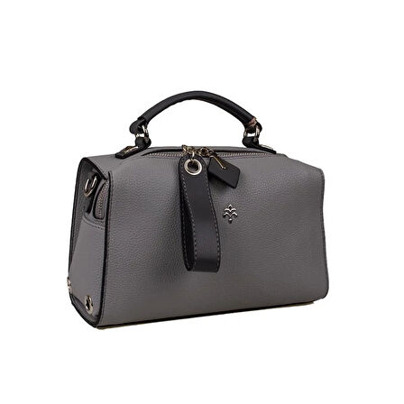 Jacquline Gri Morpheus Kadın El ve Omuz Çantası