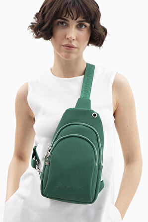 Benetton Yeşil Kadın Nano Çapraz Çanta BNT 1543