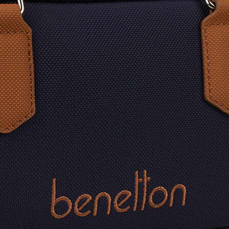 Benetton Lacivert Geniş Kadın Çapraz Nano Çanta BNT 1621