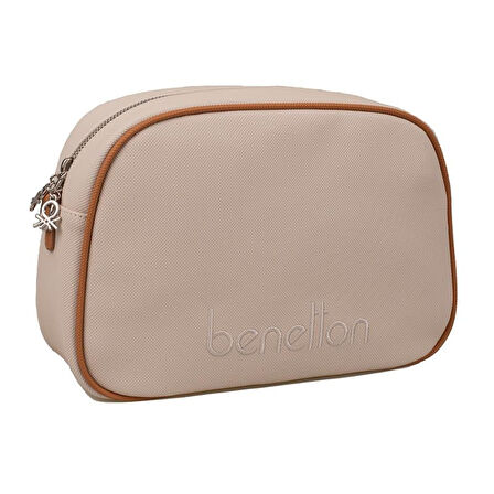 Benetton Bej Nano Kadın Geniş Kol Çantası BNT 1590