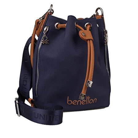Benetton Lacivert Nano Kadın Kol Çantası BNT 1595