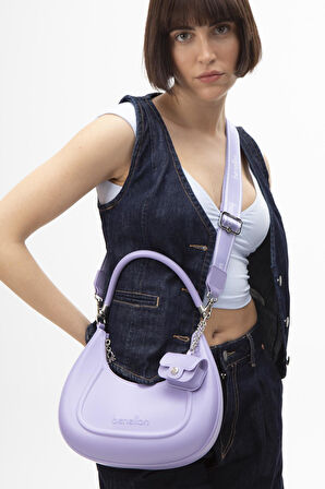 Benetton Lila Melissa Kadın Kol Çantası BNT 1451