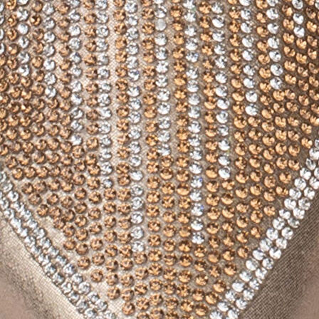 Trend Adımlar Gold Taş İşlemeli Kadın Babet