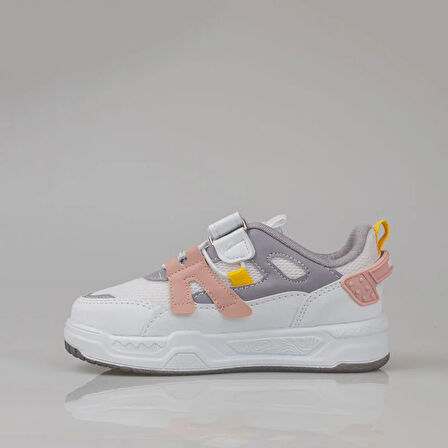 Trend Adımlar Pudra Kaymaz Taban Çocuk Spor Ayakkabı