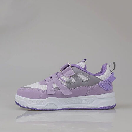 Trend Adımlar Lila Kaymaz Taban Çocuk Spor Ayakkabı