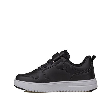 Pepino Siyah-Beyaz Ultra Hafif Düz Unisex Çocuk Sneaker