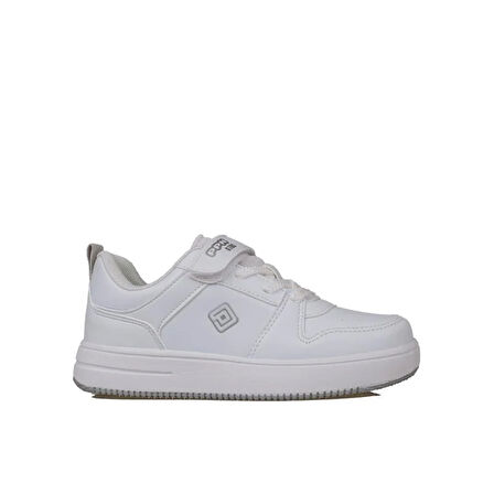 Pepino Beyaz Ultra Hafif Düz Unisex Çocuk Sneaker