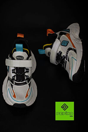 Pepino Krem Kalın Taban Blanc Unisex Çocuk Sneaker