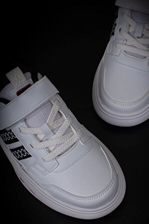 Pepino Beyaz Street Unisex Çocuk Spor Ayakkabı
