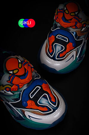 Pepino Turuncu Erkek Çocuk Patik Işıklı Sneaker