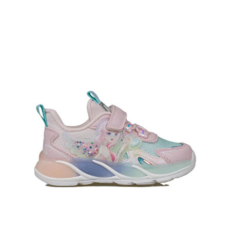 Pepino Pudra Kız Çocuk Işıklı Patik Sneaker