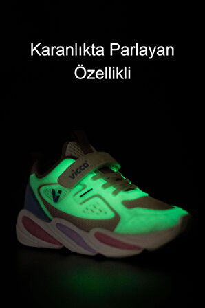 Vicco Siyah Samur Unisex Ultra Hafif Sneaker