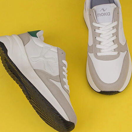 M2S Beyaz Cruz Erkek Ultra Hafif Sneaker