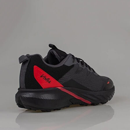 M2S Siyah Esnek Taban Erkek Kaymaz Spor Ayakkabı