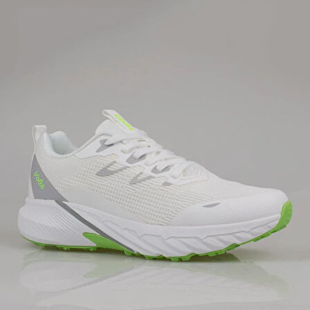 M2S Beyaz Esnek Taban Erkek Kaymaz Spor Ayakkabı