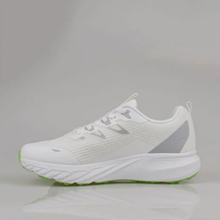 M2S Beyaz Esnek Taban Erkek Kaymaz Spor Ayakkabı