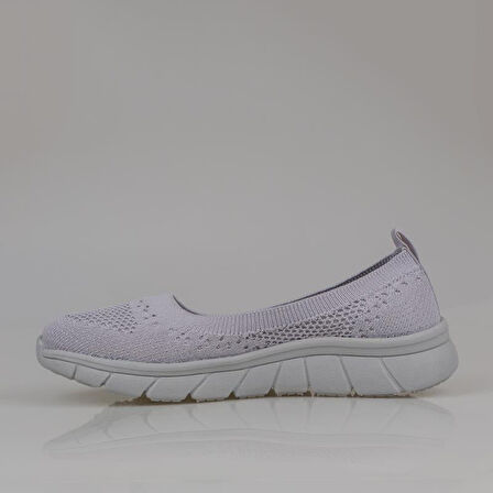 M2S Gri Sisu Kadın Ultra Hafif Esnek Spor Babet