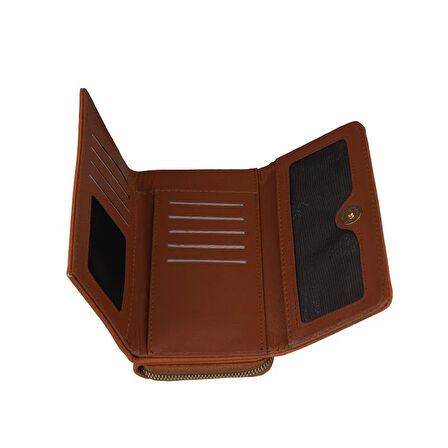 Levidor Taba Kadın Monogram Lisans Baskılı Cüzdan