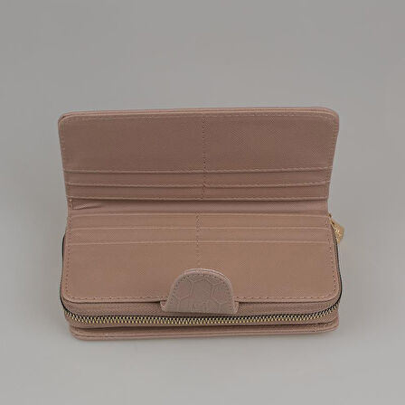 Levidor Vizon Kapaklı Kadın Monogram Cüzdan