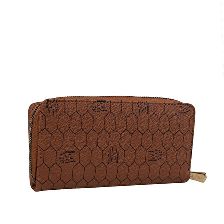 Levidor Taba Kapaklı Kadın Lisans Baskılı Cüzdan