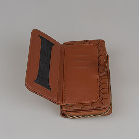 Levidor Taba Kapaklı Kadın Lisans Baskılı Cüzdan