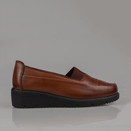 M2S Taba Hakiki Deri Ortopedik Anne Ayakkabısı