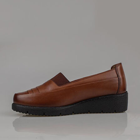 M2S Taba Hakiki Deri Ortopedik Anne Ayakkabısı