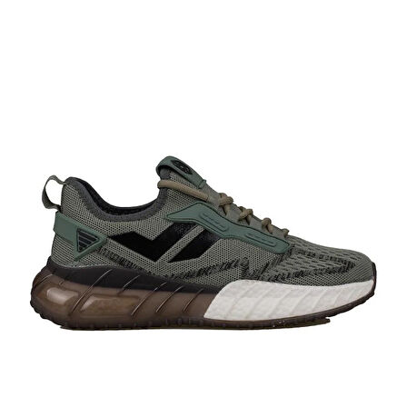 M2S Haki Cedric Erkek Tekstil Köpük Taban Sneaker