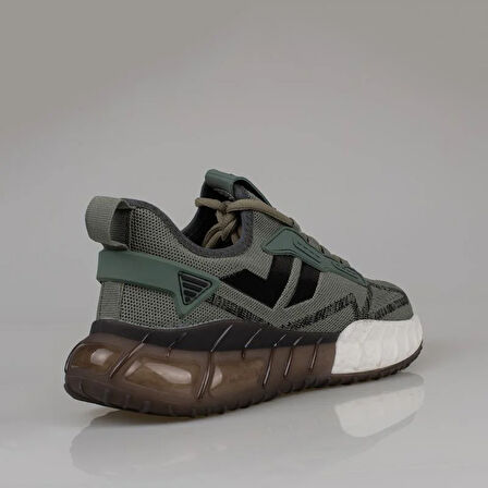 M2S Haki Cedric Erkek Tekstil Köpük Taban Sneaker