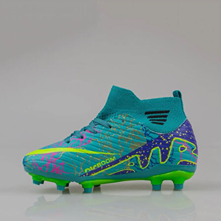 M2S Turkuaz Erkek Çocuk Boğazlı Dişli Krampon