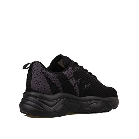 M2S Siyah Adel Kadın Ultra Esnek Hafif Sneaker