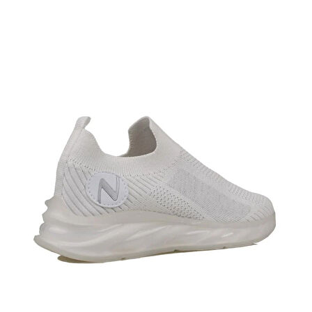 M2S Beyaz Marla Kadın Lastikli Ortopedik Sneaker