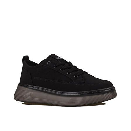 M2S Siyah Soho Unisex Kot Sneaker