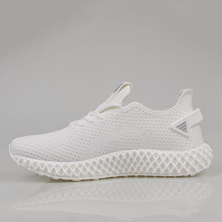 M2S Beyaz Nest Unisex Yazlık Ultra Hafif  Esnek Sneaker