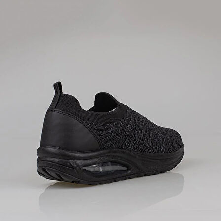 M2S Siyah Nalia Kadın Air Taban Yazlık Sneaker